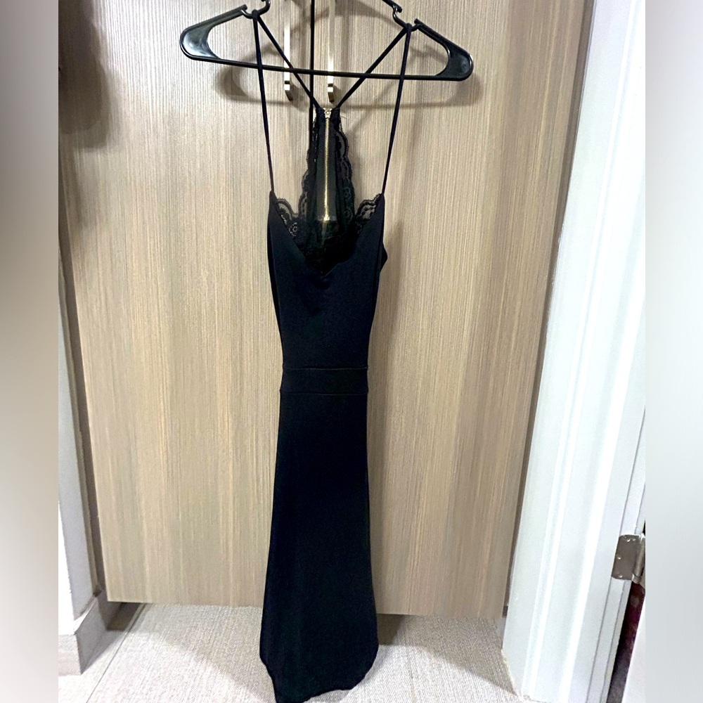 Gorgeous Brand New Bebe Dress with lace detail!  Stunning on!